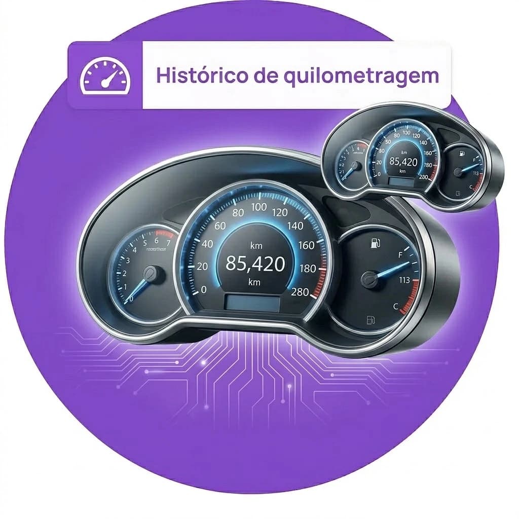 Histórico de quilometragem