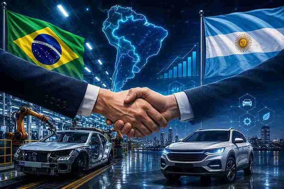 O que muda no acordo automotivo Brasil e Argentina em 2026