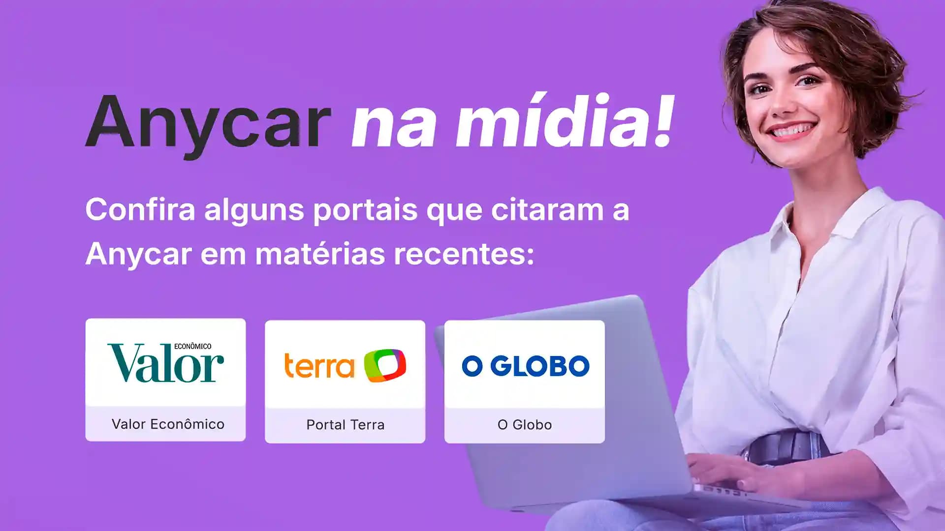 Anycar na Mídia: Reconhecimento Nacional em Grandes Portais de Notícias