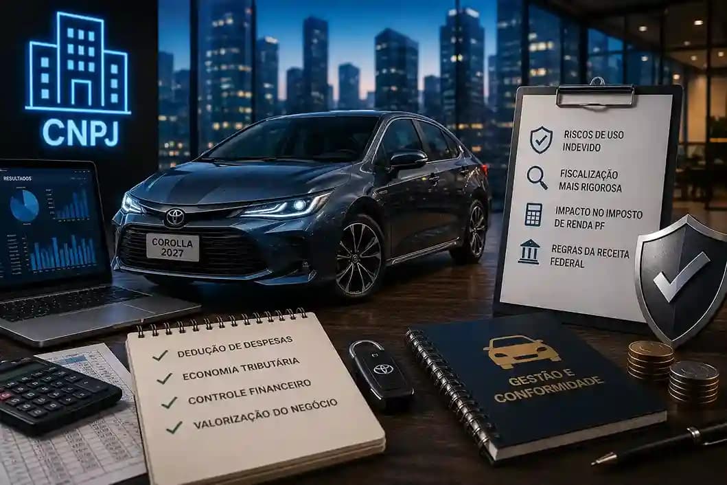 Guia carro no CNPJ: vantagens, riscos e cuidados em 2026 Brasil