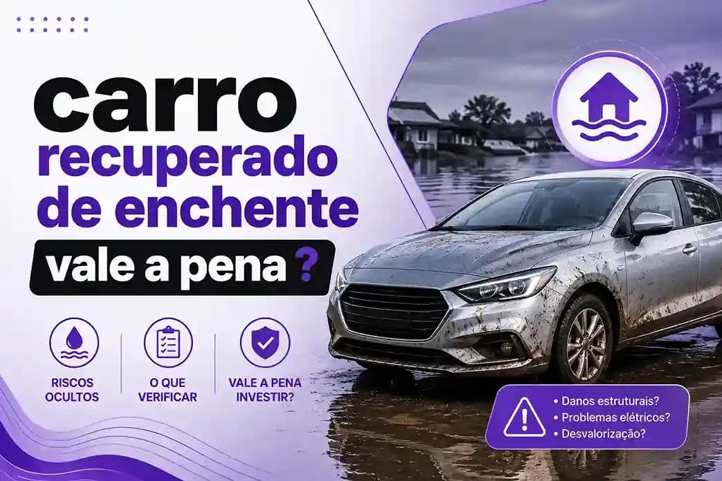 Carro recuperado de enchente: vale a pena comprar?