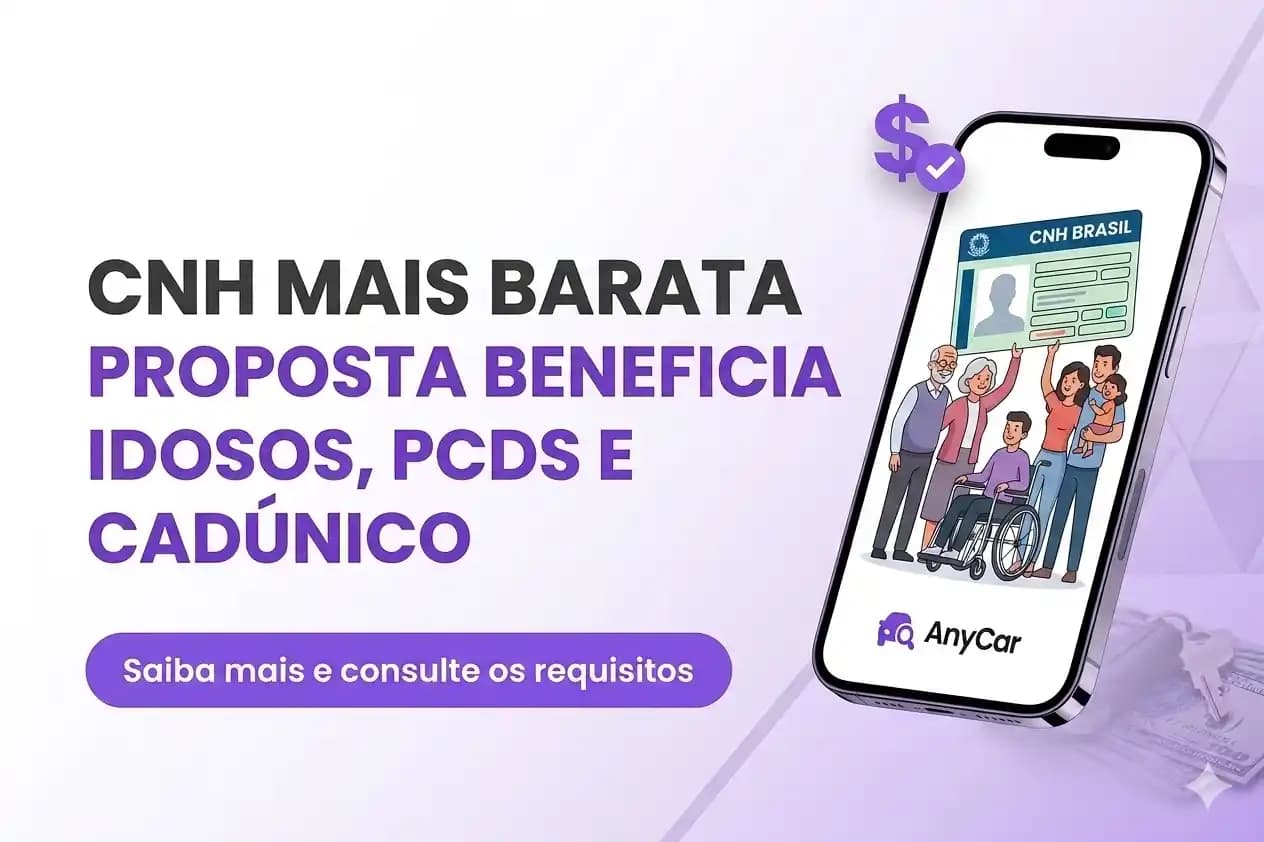 CNH mais barata 2026 Brasil: proposta reduz custos da habilitação
