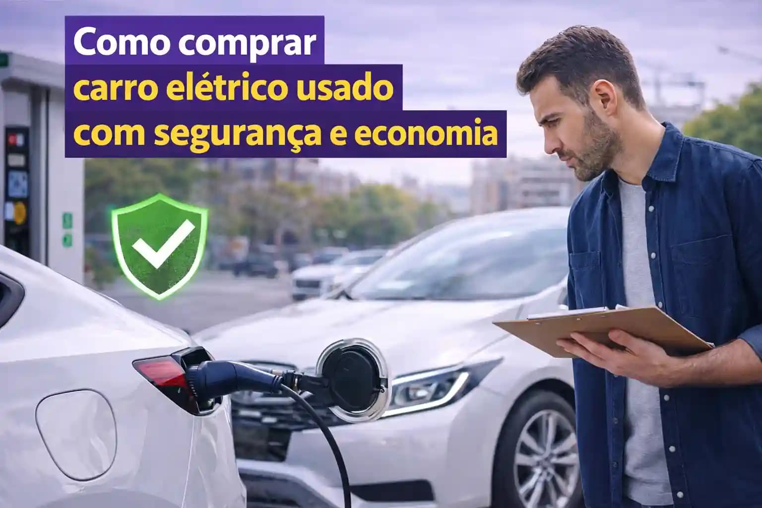 Como comprar carro elétrico usado com segurança e economia