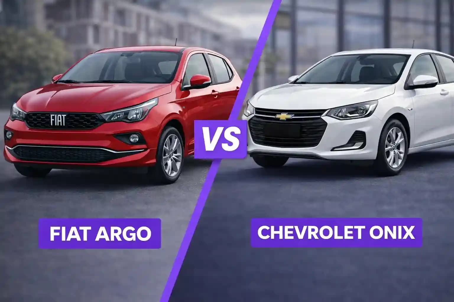 Fiat Argo vs Chevrolet Onix: Qual é o Melhor em 2026?