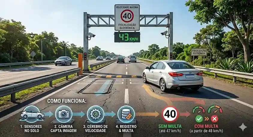 Lombada Eletrônica 2026 Brasil: Como Funciona e Evitar Multas