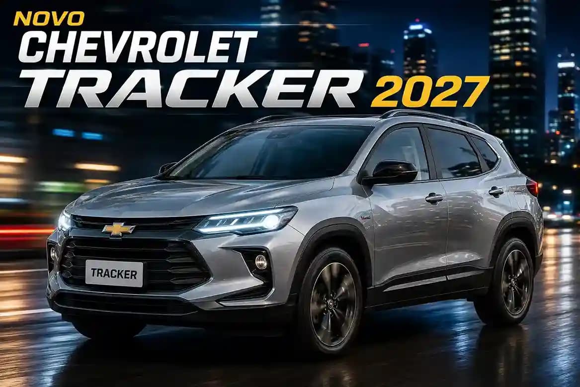 Novo Chevrolet Tracker 2027: mais segurança e tecnologia no Brasil