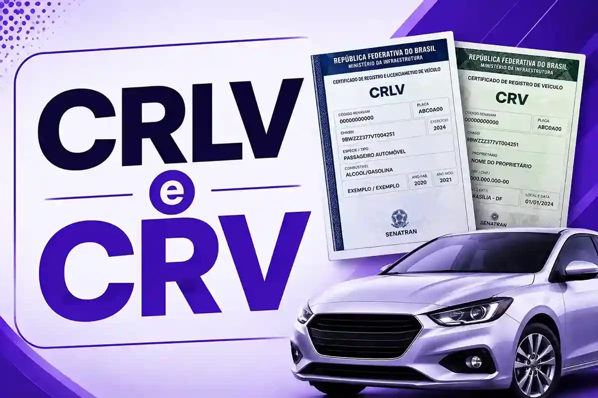 O que é CRLV e CRV: diferenças, funções e como usar