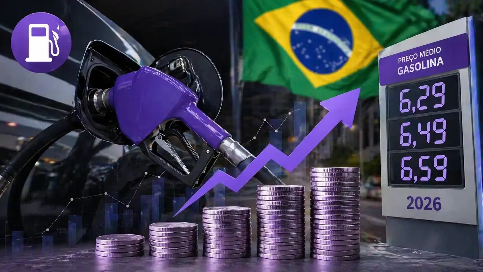 Preço da gasolina 2026 Brasil: por que subiu e como economizar