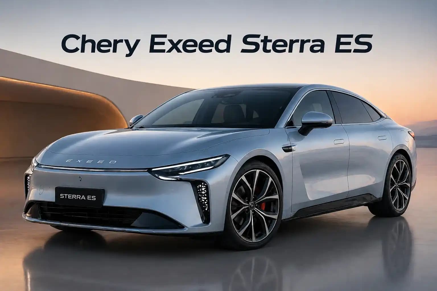 Review Chery Exeed Sterra ES: sedã elétrico premium completo 2026 Brasil