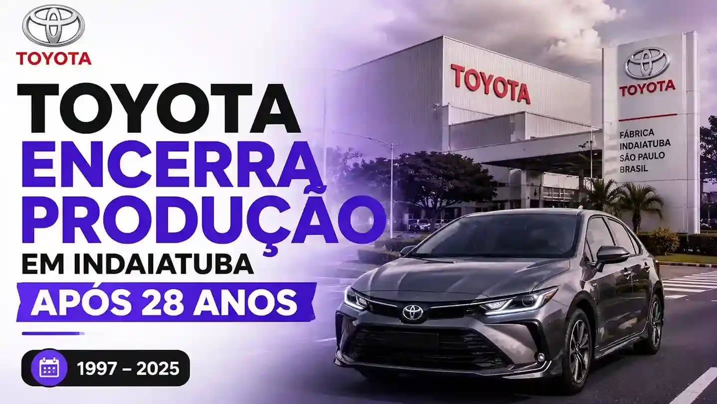 Fim de uma Era: Toyota Encerra Produção na Fábrica de Indaiatuba Após 28 Anos
