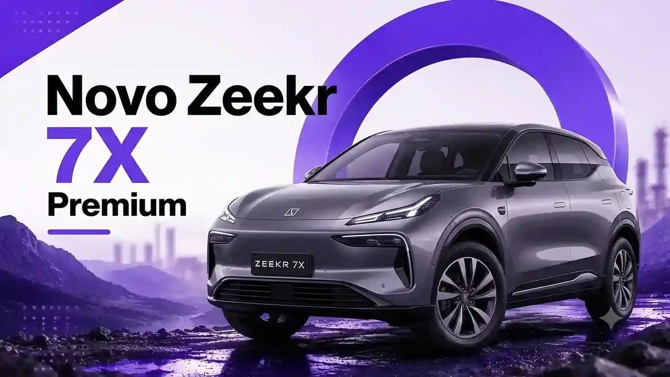 Zeekr 7X Premium:Novo SUV Elétrico que Chega para Concorrer com Tesla e BYD