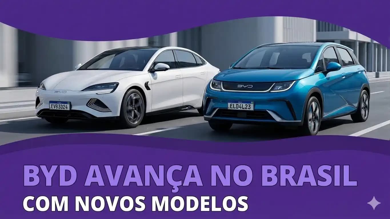 BYD avança no Brasil com novos modelos: Atto 8 e Song Plus 2027