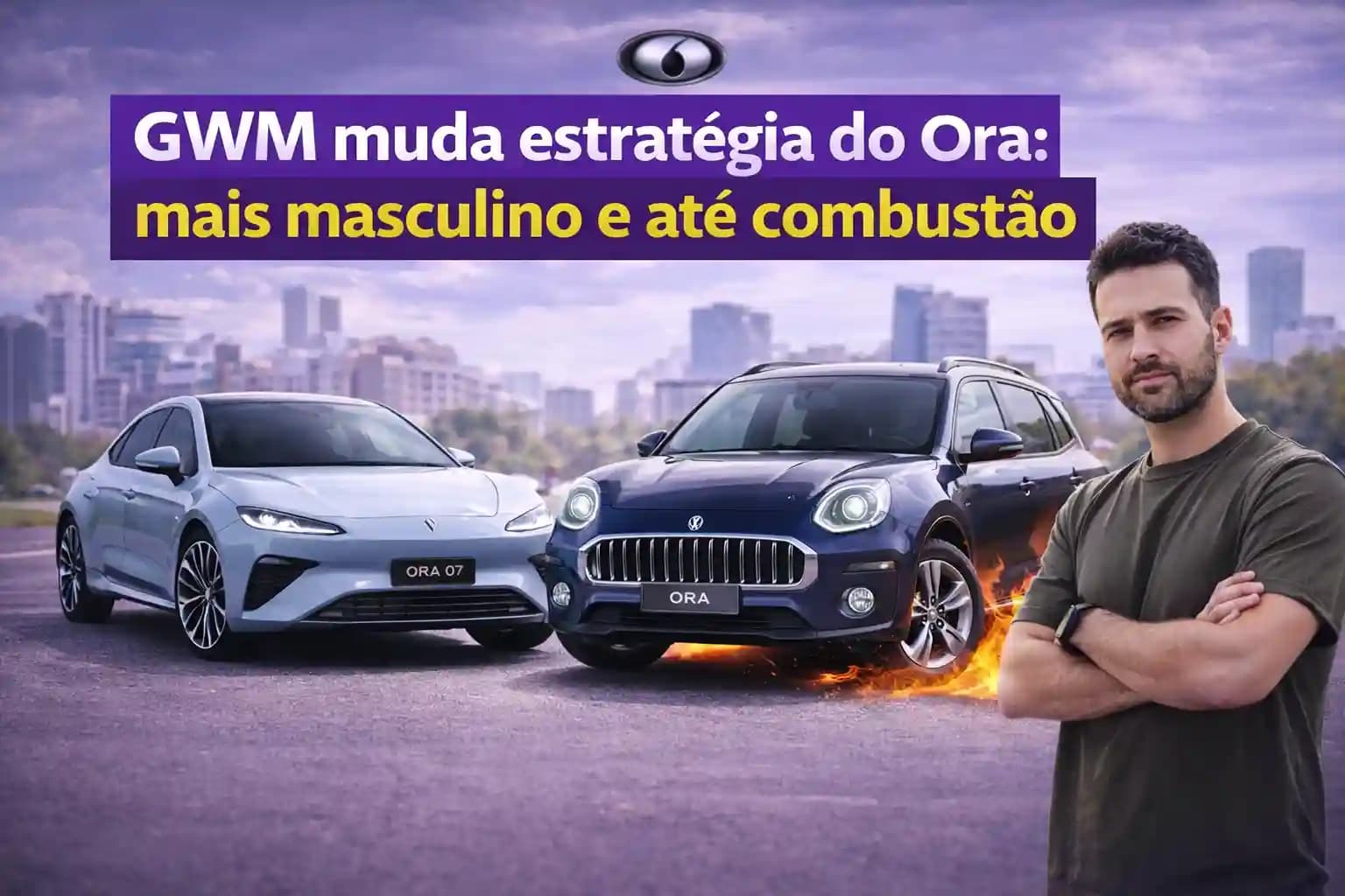 GWM muda estratégia do Ora: foco em design masculino e possível versão a combustão