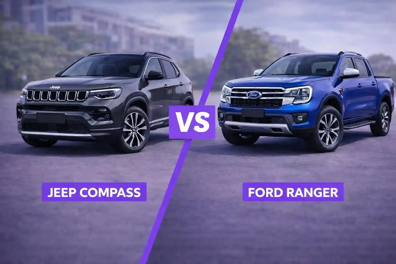 Jeep Compass vs Ford Ranger: Qual Vale Mais a Pena em 2026? SUV ou Picape?