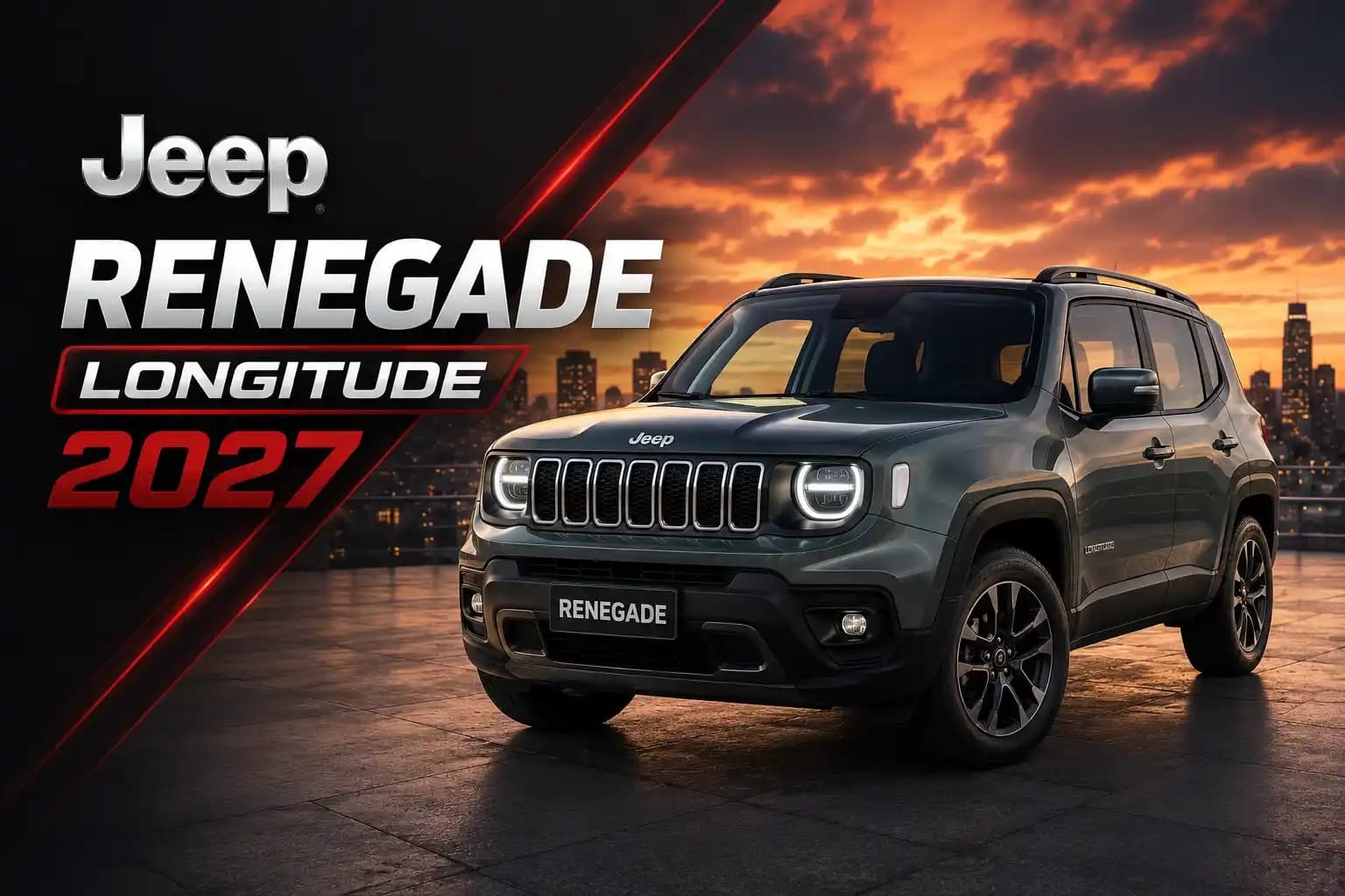 Jeep Renegade Longitude 2027: Guia Completo do SUV