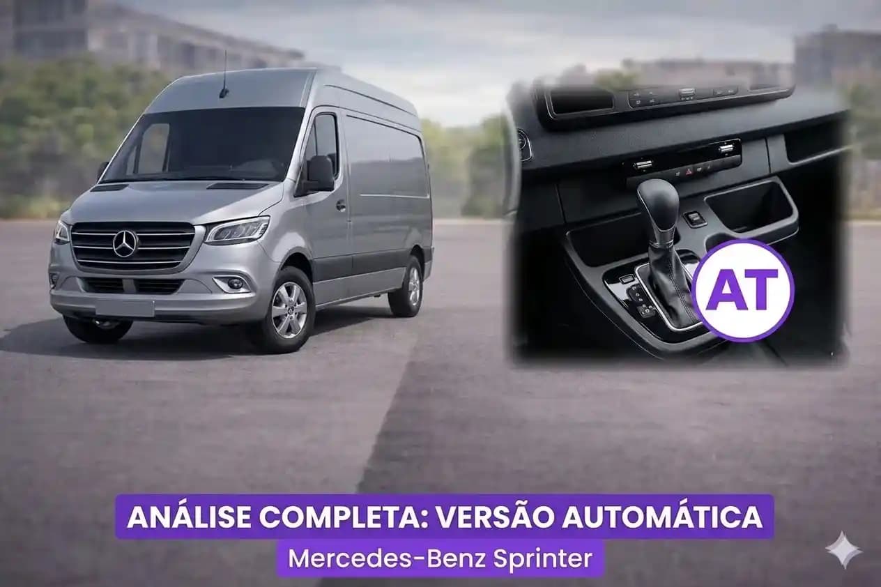 Mercedes-Benz Sprinter Automática 2026 Brasil: Guia Completo e Preço
