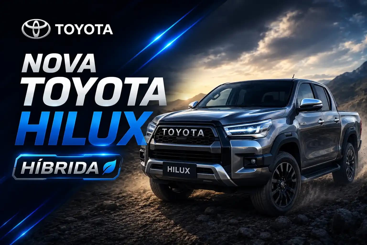 Nova Toyota Hilux Híbrida: Consumo e Tecnologia
